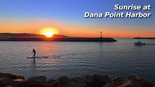 Dana Point Harbor Sunrise 🌅 | 20-Minute Calm Natural Sounds (No Narration)