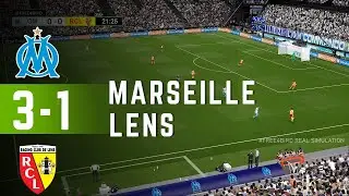 Marseille 3 vs 1 Lens  | Ligue 1 2026 | Simulation