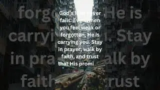 God&rsquo;s love never fails ❤️ Even in weakness, He carries you. Trust His promises 🙏 #choosehim