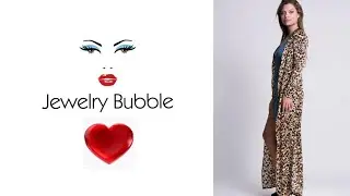 Women's Leopard Print Duster Maxi Length at Jewelry Bubble