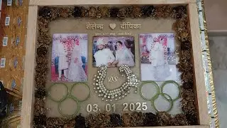 varmala preservation😍how to preserv varmala in resin #resinart #resin