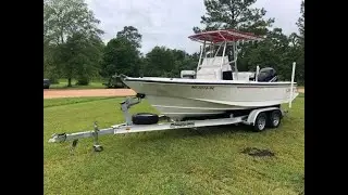 1997 Boston Whaler Outrage 21' Center Console with 2020 McClain Tandem Axle Trailer