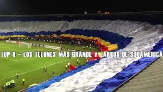 Top 8 - Los telones mas grande y largo de Sudamérica