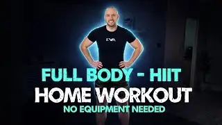 15 min QUARANTINE FULL BODY HOME WORKOUT - HIIT - FAT LOSS - NO EQUIPMENT NEEDED