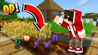 Minecraft, But Farming Drops Op Items....