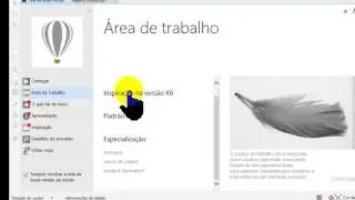 Curso de Corel Draw X8, para iniciantes, tela de boas vindas, aula 07