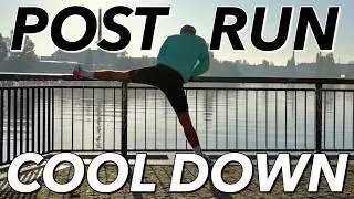 7 Min Post Run Stretch - Relieve Sore Legs After Running