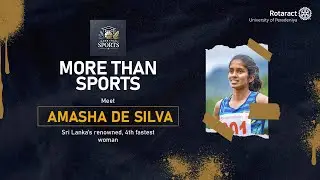 Meet Amasha De Silva with More Than Sports