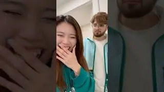 Fake lottery prank on my fianc&eacute;e🤣📱 #shorts #couple #relationship