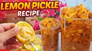 Lemon Peel Pickle 🍋 | Nimbu ke Chilke ka Khatta Spicy Achar