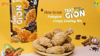 HOW TO USE TAKYGION CRISPY COATING MIX