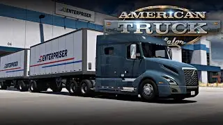 ATS! Have You Ever Transported Sugar Like This? Volvo VNL on a Long Route to Reno! DAY 4