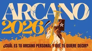 ✨ Tu Arcano Personal 2026: La ENERG&Iacute;A que guiar&aacute; tu destino este a&ntilde;o. #arcanos #2026