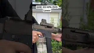 GHK G5 HPA EVO Lower. Coming soon! #tappairsoft #airsoft