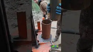 Бурение скважин/Метал 159мм+пластик нпвх 125мм/Скважина глубиной 76метров/Дебит скважины более 6 куб