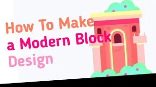 How to make a Modern Block Design in Geometry Dash [TUTORIAL #3]