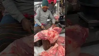 Beef shank cutting. #meatmarket #beef #bbqmeat #meat #food