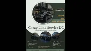 Hourly and Point to Point Cheap Limo Service DC@limoservicedcOfficial   #affordablelimoservicedc