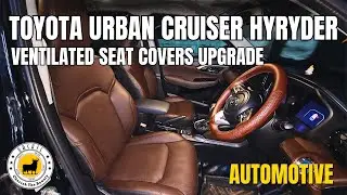 Toyota Hyryder Urban Cruiser Ventilated Seat Covers Upgrade | Premium Ventilated Seat Covers ORCHIS