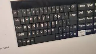 Enable Number Lock in  On-Screen Keyboard