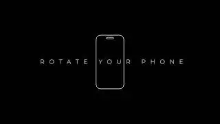 Rotate Your Phone Animation 4k 60fps