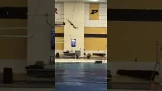 Aiden Werner CO'18 Diving - 3/17 - 5237d 1st time Practice