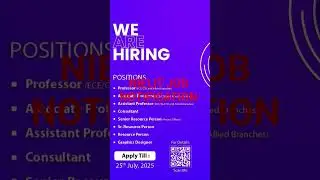 NIELIT JOB NOTIFICATION #jobskaro #job #urgentvacancy #sarkarunaukari #hiring #urgentvacancy #jobs