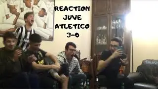JUVENTUS - ATLETICO MADRID 3 0 | LA REACTION PIU' IGNORANTE DI SEMPRE