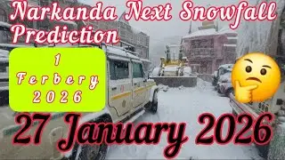 Narkanda Live Snowfall Narkanda Latest Updates Narkanda Next Snowfall Prediction #shortsfeed #short 