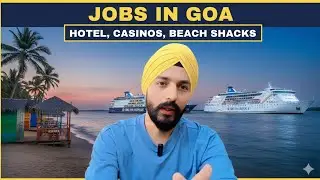 Goa में क्या काम karein | Casino Jobs in Goa | How To Apply Hotels Beach Shacks job In Goa 