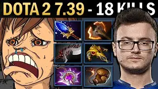Marci Gameplay with 18 Kills and Aghanims - Dota 7.39