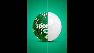 Adobe Photoshop 2025 Tips - How to Create a Soccer Ball Mockup Design #ducthangds