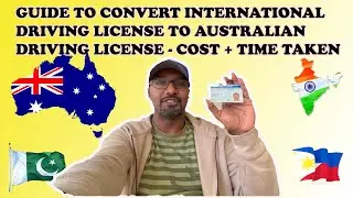 Converting International Driving License to Australian Driving License in Adelaide | 2023