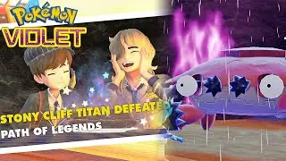 Pok&eacute;mon Violet - Klawf the Stony Cliff TITAN (Getting Dash)