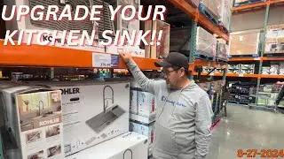 Upgrade Your Kitchen Sink Replacement! Costco KOHLER New Sink Kit #costco #sink #upgrade