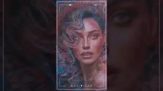 Behind the Art: Stunning Abstract Portrait with Dynamic Brushstrokes #artinspiration  #texturedart