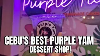 CEBU CITYS BEST PURPLE YAM DESSERT SHOP!! UBE LOVERS in Philippines Will Go Nuts!