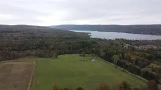 A quick Autumn flight over Honeoye, NY in The Finger Lakes