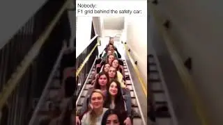 Nobody: F1 Grid Behind Safety Car: