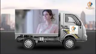 Led van on rent Sai Advertising agency Ahilyanagar Led van Shashi Mane Patil 77208 87777