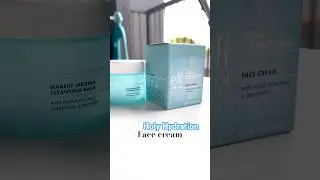 Elf cosmetics review / holy hydration face cream review and unboxing #elf #elfcosmetics #facecream