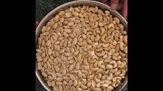 Oven roasted cashew nuts/peanuts