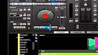 Tutorial Virtual Dj Indonesia (setting volume crossfader)