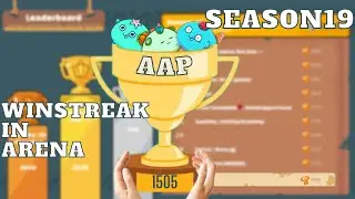 ARENA STRATEGY | APA STRATEGY | PURE AAP | 1500MMR | AXIE INFINITY