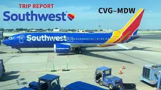 Trip Experience: Southwest Airlines | 737-MAX 8 | CVG-MDW