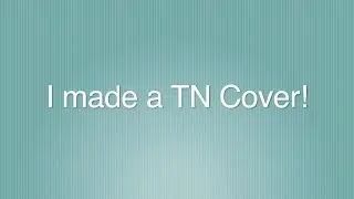 TN Cover | Laminated TN Cover | DIY TN Cover | Travellers Notebook Cover