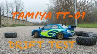 Tamiya TT-01, Drift test