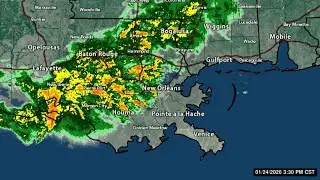 Watch Live Radar: Tracking rain and storms across southeast Louisiana