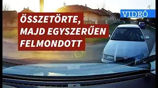 &Iacute;GY T&Ouml;RTE &Ouml;SSZE a c&eacute;g egy &eacute;ves aut&oacute;j&aacute;t, majd EGYSZERŰEN FELMONDOTT, sőt....