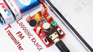 5 Watt Long Range Fm Transmitter And Working Principle